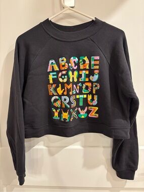 PlaySpark cropped sweatshirt, size S
